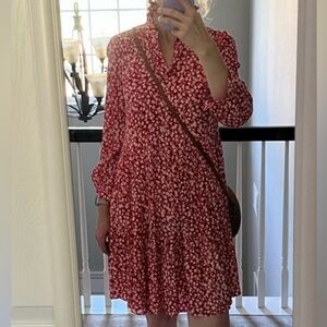 NWOT JCrew Spring/ Summer tiered skirt dress